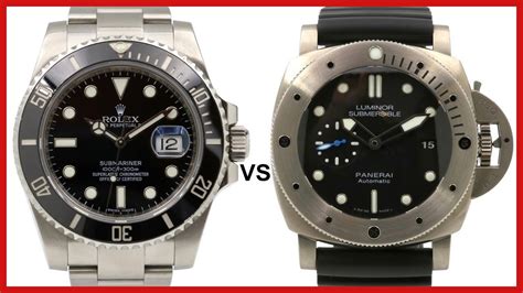 panerai or rolex sub|panerai rolex movement.